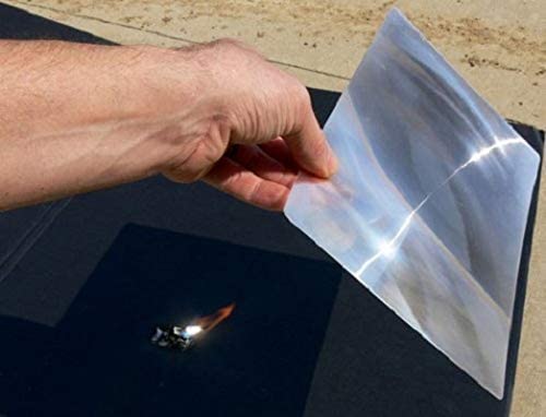 8.3″ X 11.75″ Large 4x Fresnel Lens Full Page Magnifier – Solar Oven/DIY Projection